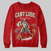 Nigel Sylvester x Air Jordan 4 ‘Brick by Brick’ DopeSkill Sweatshirt Cant Lose Graphic Streetwear - Red