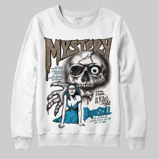 Jordan 3 GS “We Outside” DopeSkill Sweatshirt Mystery Ghostly Grasp Graphic Streetwear - White