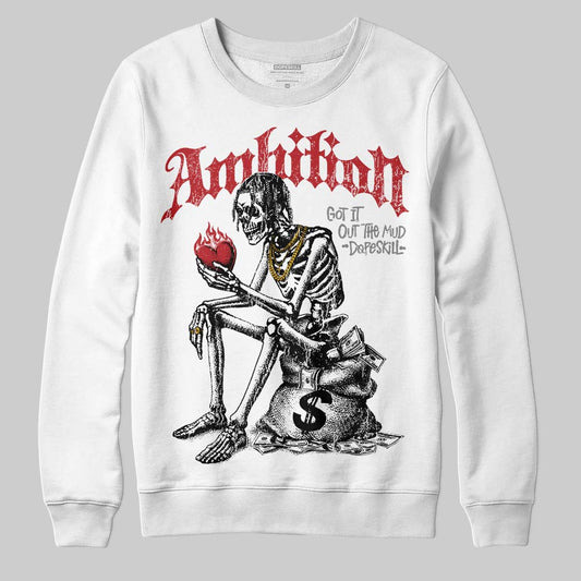 Jordan 8 Retro Bugs Bunny (2025) DopeSkill Sweatshirt Ambition Graphic Streetwear - White
