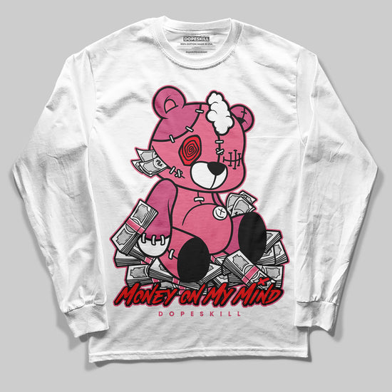 Diesel Pink S - Serendipity Pro-X1 Trainers DopeSkill Long Sleeve T-Shirt MOMM Bear Graphic Streetwear - White