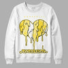 Jordan 11 Low 'Yellow Snakeskin' DopeSkill Sweatshirt Juneteenth Heart Graphic Streetwear - White