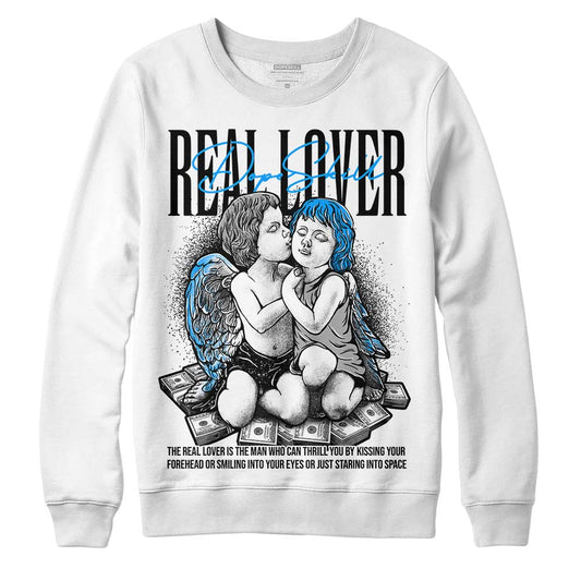 Jordan 6 “Reverse Oreo” DopeSkill Sweatshirt Real Lover Graphic Streetwear - White