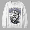 Jordan 5 Retro Low Indigo Haze DopeSkill Sweatshirt Money On My Mind Graphic Streetwear - White