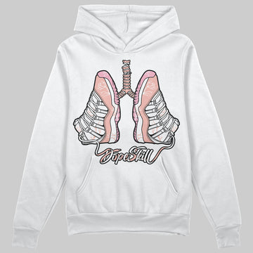 Jordan 11 Low “Legend Pink” DopeSkill Hoodie Sweatshirt Breathe Graphic Streetwear - WHite