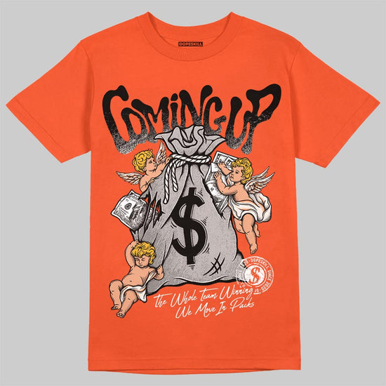 Jordan 1 Retro High OG Shattered Backboard (2025) DopeSkill T-Shirt Money Bag Coming Up Graphic Streetwear - Orange