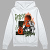 Olive Sneakers DopeSkill Hoodie Sweatshirt Drip'n Never Tripp'n Graphic Streetwear - White