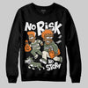 Jordan 4 Retro OG SP Undefeated (2025) DopeSkill Sweatshirt No Risk No Story Graphic Streetwear - black