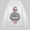 Jordan 4 “Sierra Red" DopeSkill Hoodie Sweatshirt Scared Money Don't Make No Money Graphic Streetwear - White