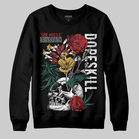 Jordan 3 Mexico 'El Vuelo' DopeSkill Sweatshirt Side Hustle Graphic Streetwear - Black