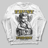Yellow Sneakers DopeSkill Long Sleeve T-Shirt Trust Nobody Graphic Streetwear - White