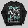 Jordan 11 Low "Igloo" DopeSkill Long Sleeve T-Shirt Broken Bones Graphic Streetwear - Black