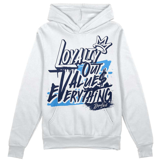 Jordan Spiz’ike Low “White/Obsidian” DopeSkill Hoodie Sweatshirt LOVE Graphic Streetwear - White