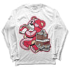 Dunk Low PRM Bacon DopeSkill Long Sleeve T-Shirt Bear Steals Sneaker Graphic Streetwear - White