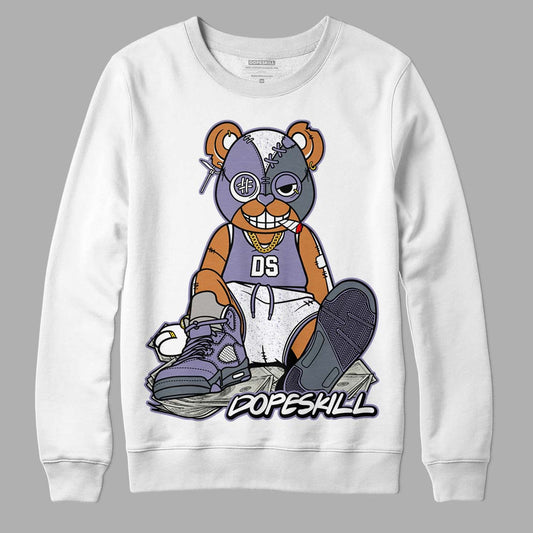 Jordan 5 Retro Low Indigo Haze DopeSkill Sweatshirt Greatest Graphic Streetwear - White