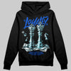 Royal Blue Sneakers DopeSkill Hoodie Loyalty Graphic Streetwear - black