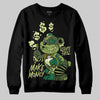 Foamposite Pro 'Pine Green' DopeSkill Sweatshirt Make Money Graphic Streetwear - Black
