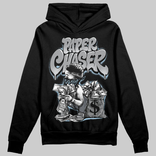 Jordan 5 Retro Wolf Grey (2026) DopeSkill Hoodie Sweatshirt Paper Chaser Boy Graphic Streetwear - Black
