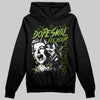 Green Sneakers DopeSkill Hoodie Fix Your Energy Graphic Streetwear - Black