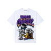 PURPLE Sneakers DopeSkill T-Shirt Paper Chaser Boy Graphic Streetwear - White