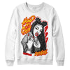 Jordan 3 Fire Red DopeSkill Sweatshirt New H.M.O Graphic Streetwear - White