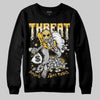 Jordan 12 "Phantom" DopeSkill Sweatshirt Threat Graphic Streetwear - Black