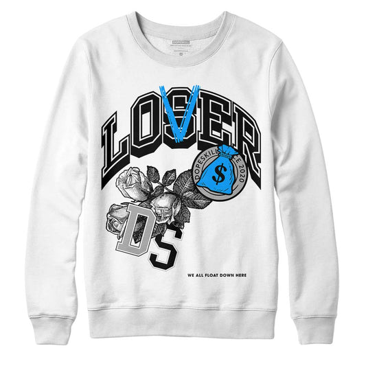 Jordan 6 “Reverse Oreo” DopeSkill Sweatshirt Loser Lover Graphic Streetwear - White