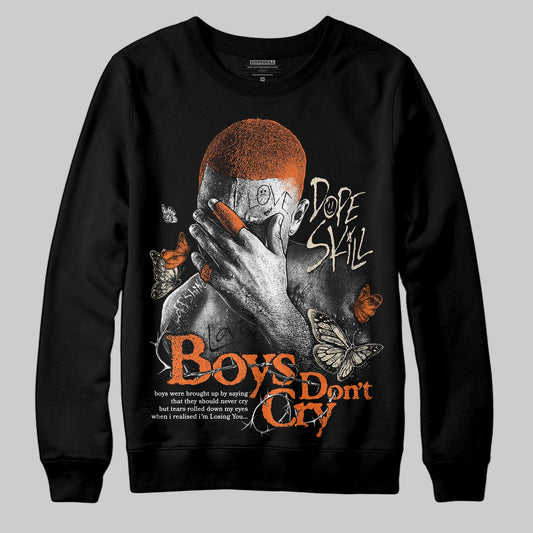 Jordan 3 “Starfish” DopeSkill Sweatshirt Boys Don't Cry Graphic Streetwear - Black