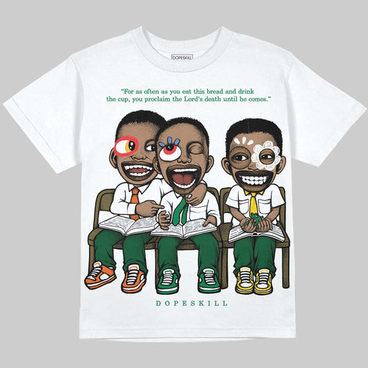 Green Sneakers DopeSkill Oversize Print T-Shirt First Sunday Graphic Streetwear