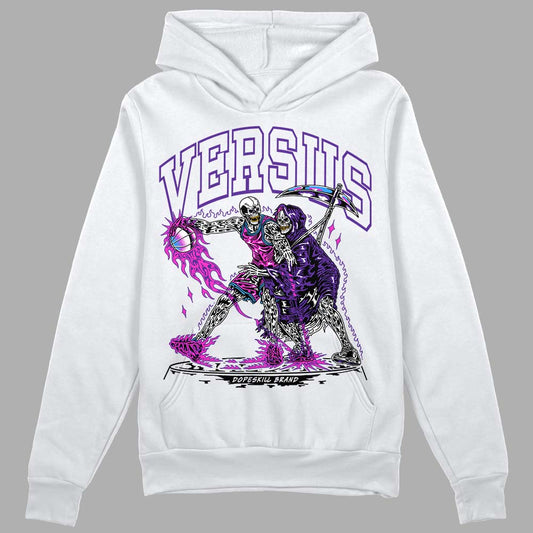 PURPLE  Sneakers DopeSkill Hoodie Sweatshirt VERSUS Graphic Streetwear - White