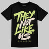 Jordan 5 “Luminous Green” DopeSkill T-Shirt They Not Like Us Graphic Streetwear