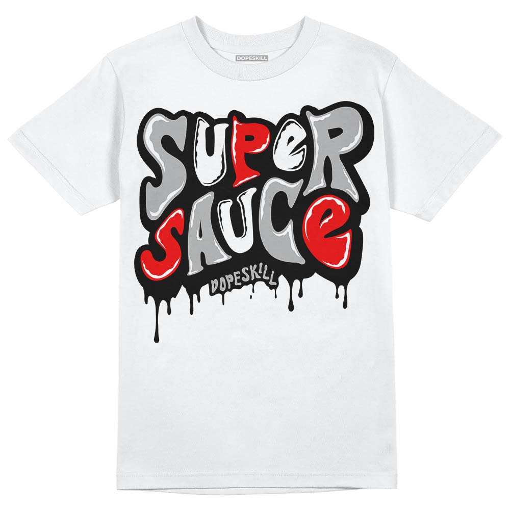 Jordan 1 Low OG “Shadow” DopeSkill T-Shirt Super Sauce Graphic Streetwear - White