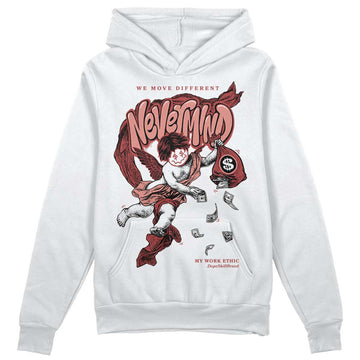 Jordan 13 “Dune Red” DopeSkill Hoodie Sweatshirt Nevermind Graphic Streetwear - WHite