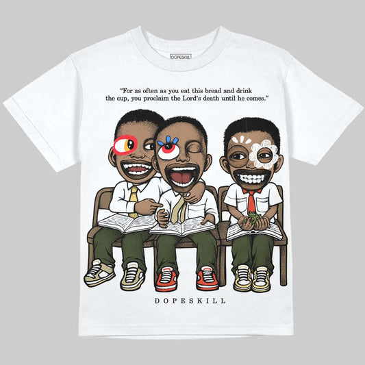 Olive Sneakers DopeSkill Oversize Print T-Shirt First Sunday Graphic Streetwear
