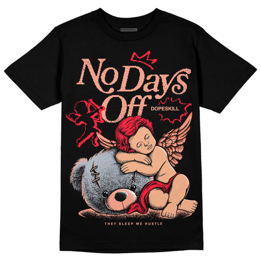 DJ Khaled x Jordan 5 Retro ‘Crimson Bliss’ DopeSkill T-Shirt New No Days Off Graphic Streetwear - Black