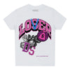 Jordan 4 GS “Hyper Violet” DopeSkill Toddler Kids T-shirt Loser Lover Graphic Streetwear - WHite