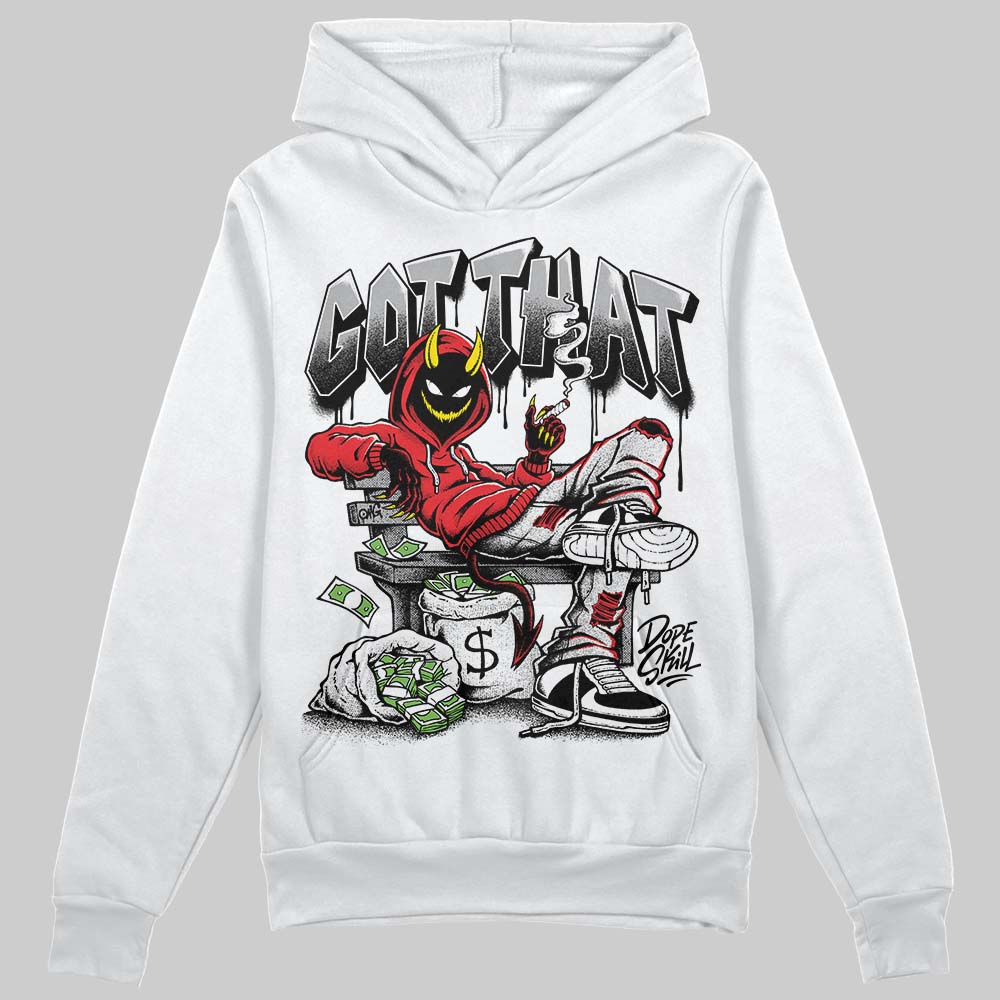Black and White Sneakers DopeSkill Hoodie Sweatshirt Got That Graphic Streetwear - White 
