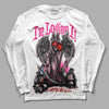 Dunk Low LX Pink Foam DopeSkill Long Sleeve T-Shirt New I'm Loving It Graphic Streetwear - White