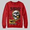 Red Sneakers DopeSkill Sweatshirt Jealousy Graphic Streetwear - Red