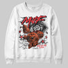 Red Sneakers DopeSkill Sweatshirt MILF Graphic Streetwear - White 