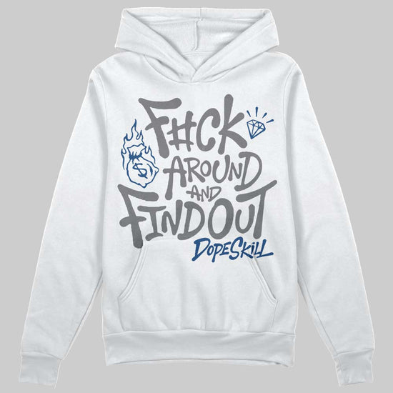 Jordan 9 Retro 'Flint Grey' 2026 DopeSkill Hoodie Sweatshirt F#ck Around And Find Out Graphic Streetwear - White 