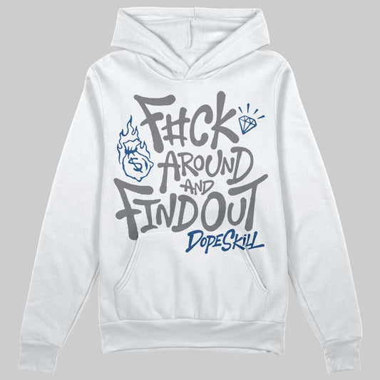 Jordan 9 Retro 'Flint Grey' 2026 DopeSkill Hoodie Sweatshirt F#ck Around And Find Out Graphic Streetwear - White 
