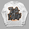 Jordan 3 Retro 'Fear Pack' DopeSkill Long Sleeve T-Shirt Talk Is Chip Graphic Streetwear - WHite