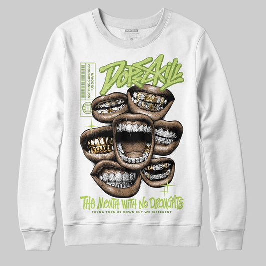 Dunk Low Pro SB 'Fruity Pack - Green Apple' DopeSkill Sweatshirt The Mouth With No Droughts Graphic Streetwear - White