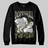 Jordan 3 “Medium Olive” aka “Family Affair” DopeSkill Sweatshirt Sorry I've Been Trappin Graphic Streetwear - Black
