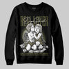 Jordan 3 “Medium Olive” aka “Family Affair” DopeSkill Sweatshirt Real Lover Graphic Streetwear - black