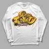 Yellow Sneakers DopeSkill Long Sleeve T-Shirt Rare Breed Type Graphic Streetwear - White  