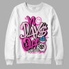 Pink Sneakers DopeSkill Sweatshirt No Days Off Graphic Streetwear - White