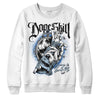 Jordan 11 Low “Space Jam” DopeSkill Sweatshirt Money Loves Me Graphic Streetwear - White