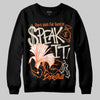 Jordan 3 “Starfish” DopeSkill Sweatshirt Speak It Graphic Streetwear - Black