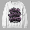 Jordan 2 “Mauve/Off-Noir” DopeSkill Sweatshirt Never Forget Loyalty Graphic Streetwear - White 